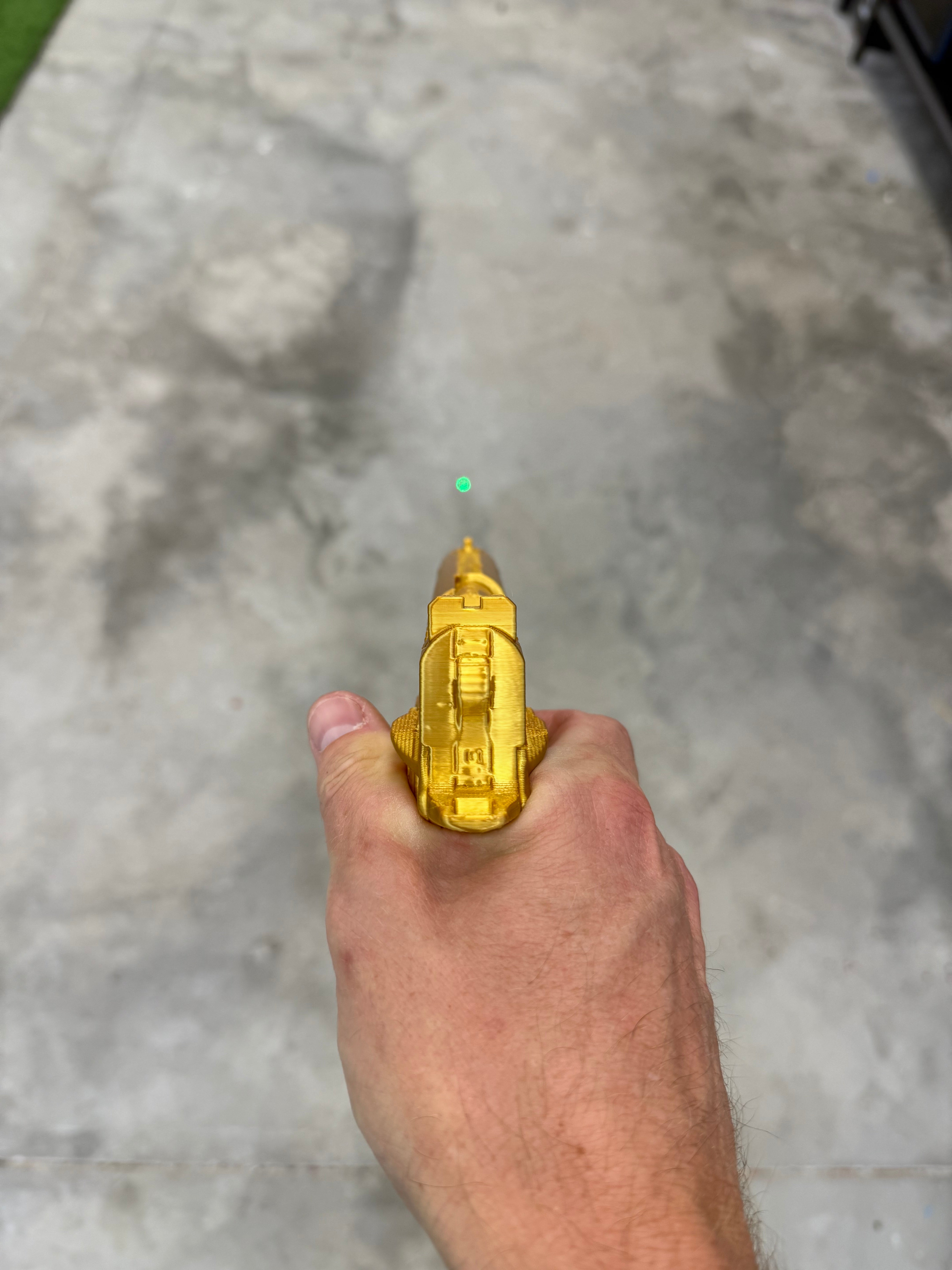 Grip Keeper Laser Trainer – Trigger-Activated Laser Training Pistol