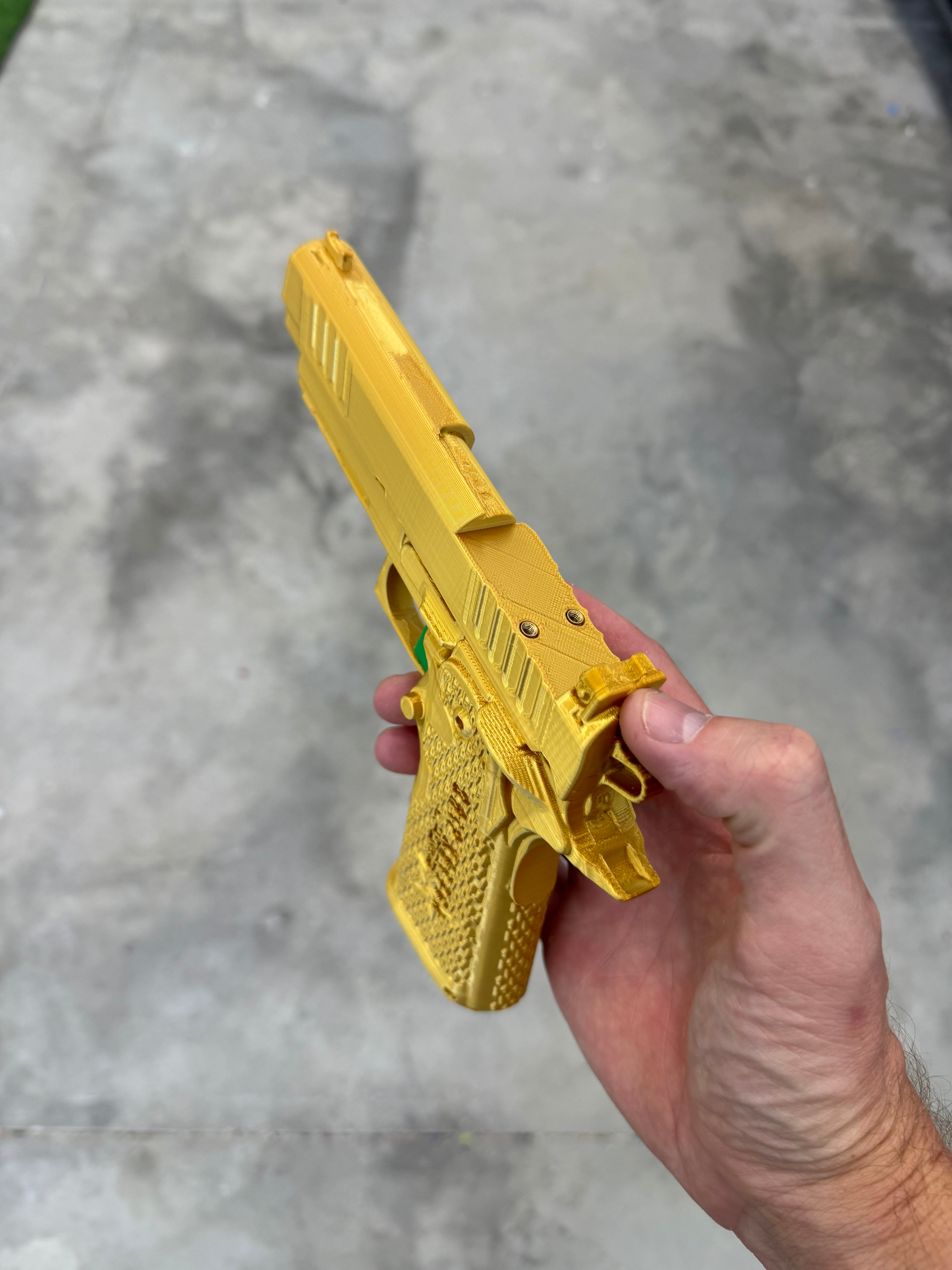 Grip Keeper Laser Trainer – Trigger-Activated Laser Training Pistol