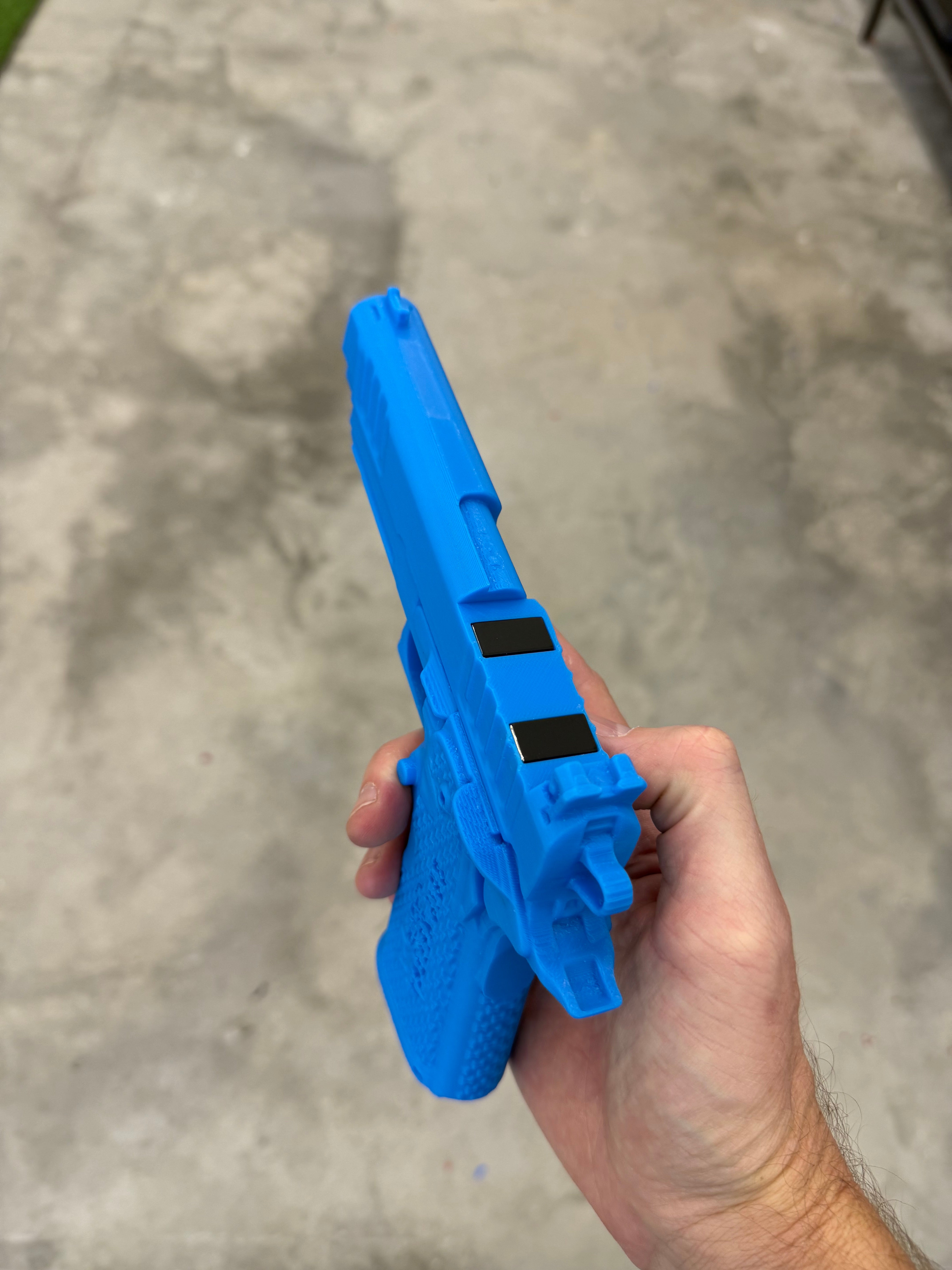 Grip Keeper Laser Trainer – Trigger-Activated Laser Training Pistol