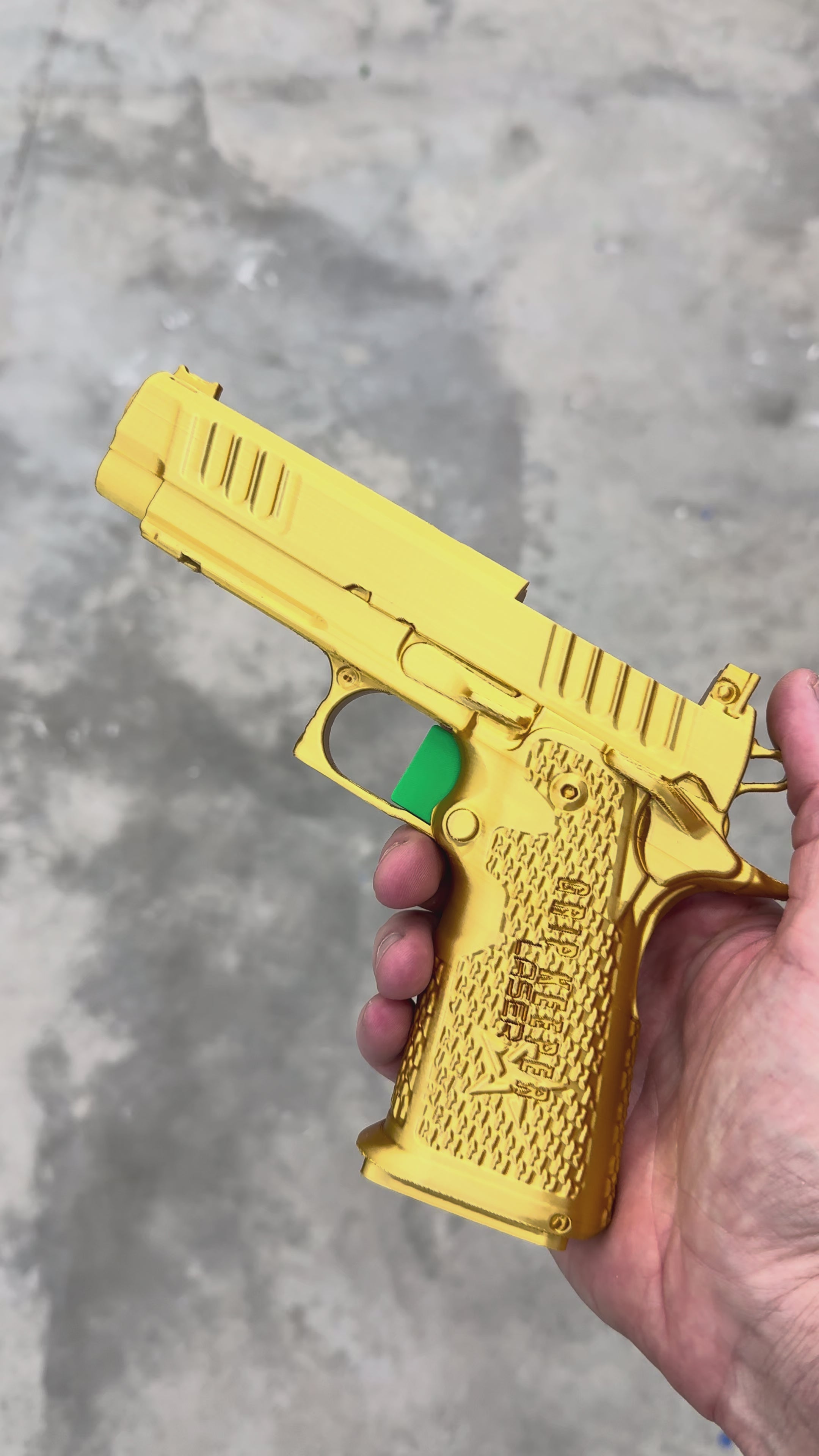 Grip Keeper Laser Trainer – Trigger-Activated Laser Training Pistol